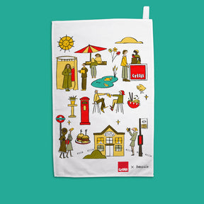 'Ealing' Tea Towel - exclusive design by Hanzsiie