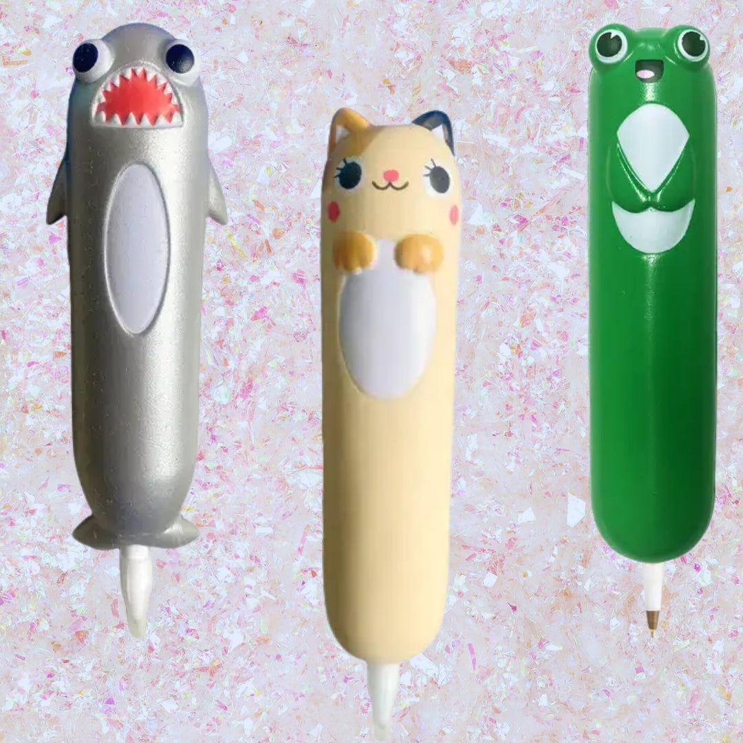Squishy Pen - 3 designs