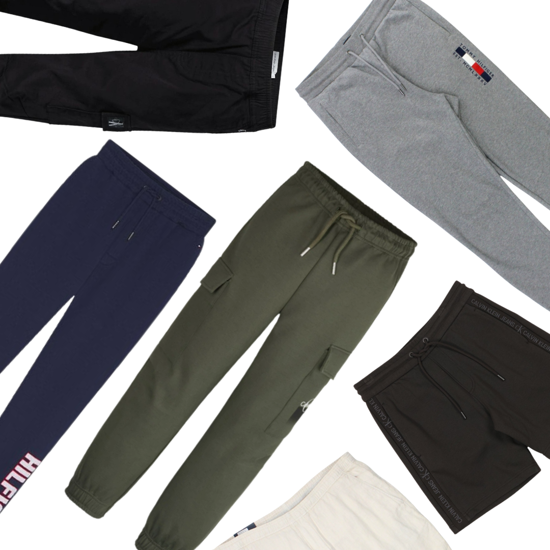 x6 Men's Mixed Tommy Hilfiger & Calvin Klein Colourful Trousers, Jeans & Shorts Bundle