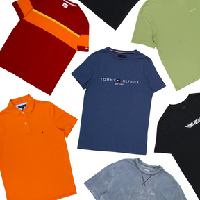 x8 Men's Mixed Colour Tommy Hilfiger T-shirt & Polo Shirt Bundle