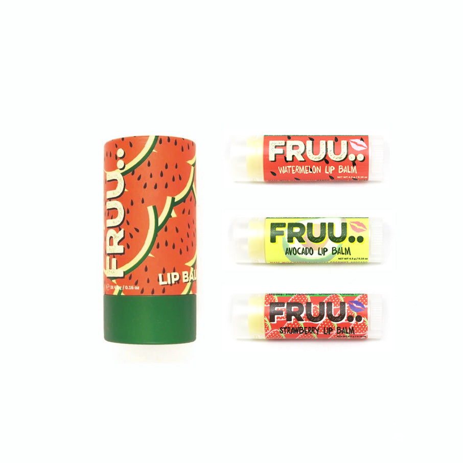 Watermelon Lip Balm Trio Set