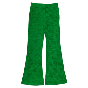 Forever Young Green Towelling Trousers