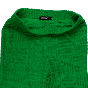 Forever Young Green Towelling Trousers