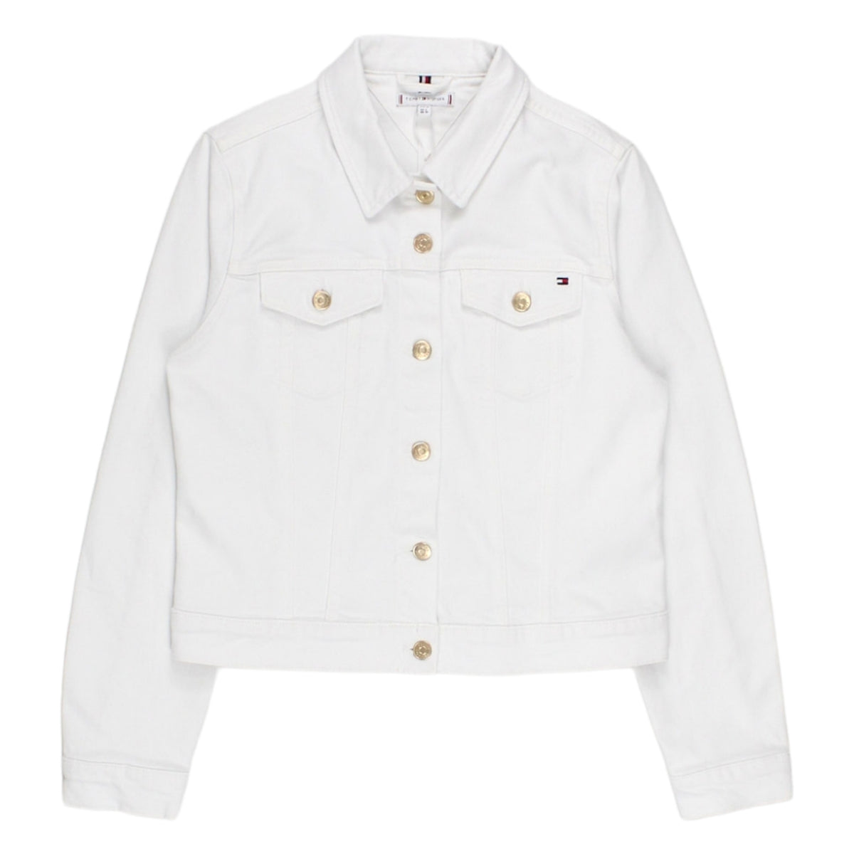 Tommy Hilfiger White Denim Jacket