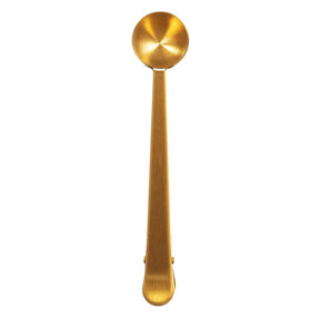 Sass & Belle Brass Coffee Scoop With Clip