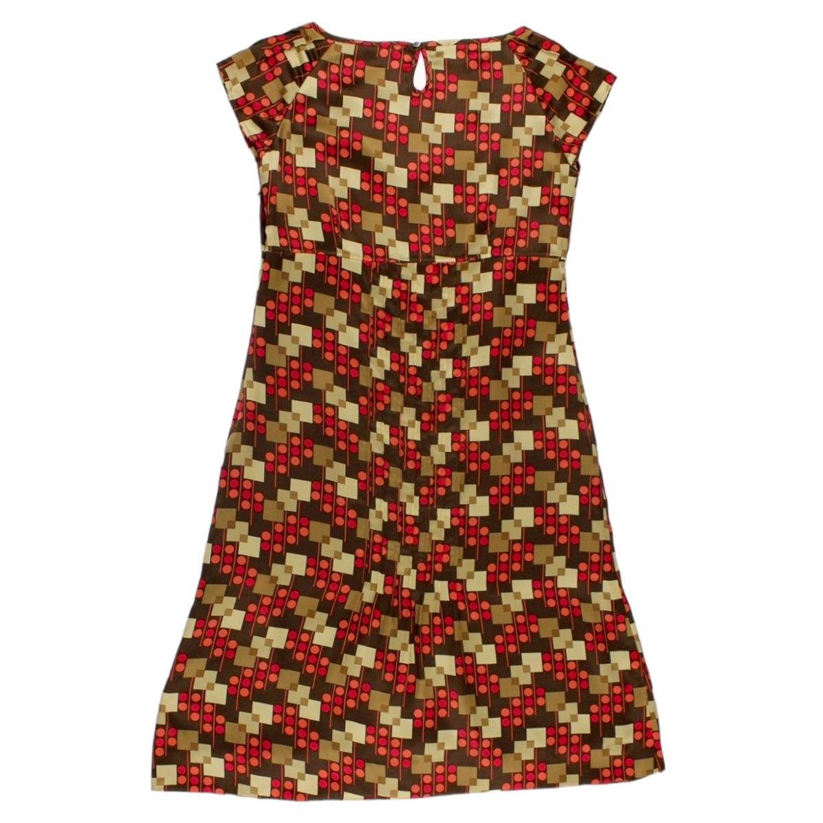 Orla Kiley Pink Square & Dot Dress
