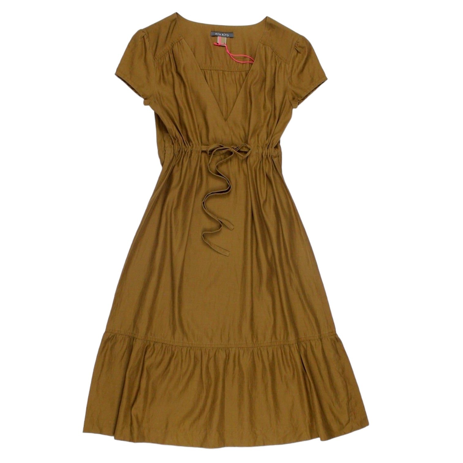 Orla Kiely Fudge Silk Twill Dress | Shop from Crisis Online