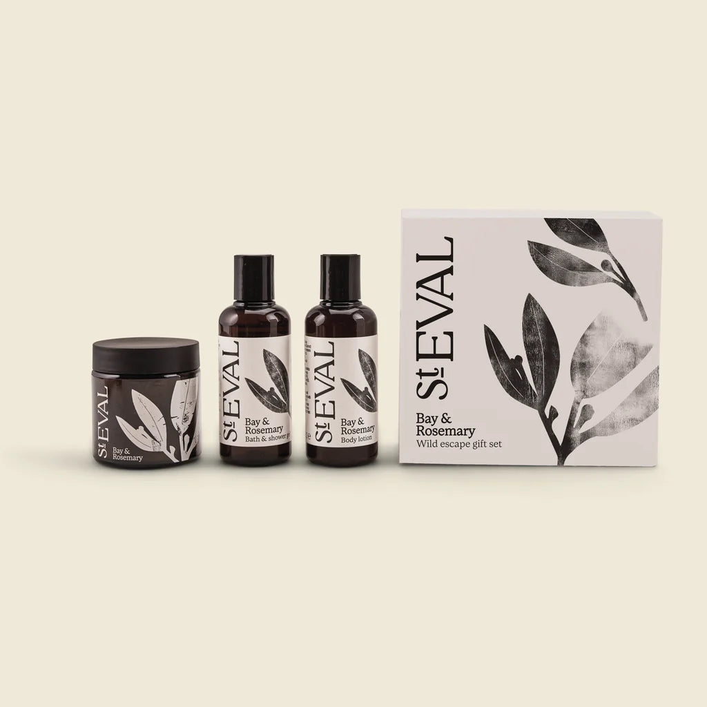 Bath and Body Wild Escape Gift Set Bay & Rosemary