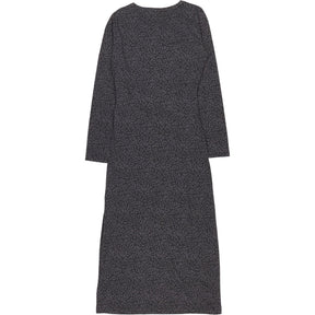 Hush Grey Leopard Suzie Tie Side Dress