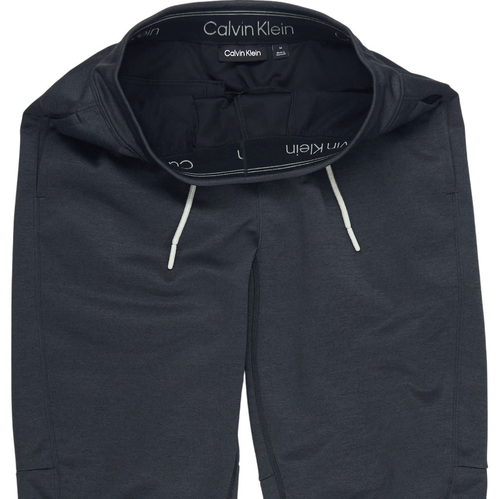 Calvin Klein Black Hybrid Knit Joggers