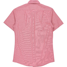 Charles Tyrwhitt Coral Linen Short Sleeve Shirt