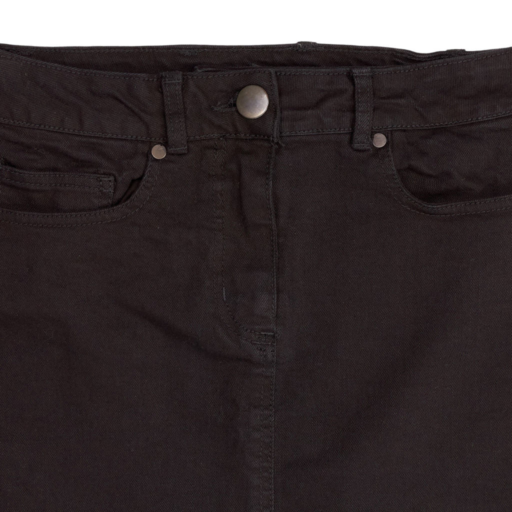 Baukjen Black Denim Skirt
