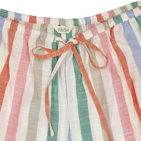 Hush Multicolour Striped Pyjama Set