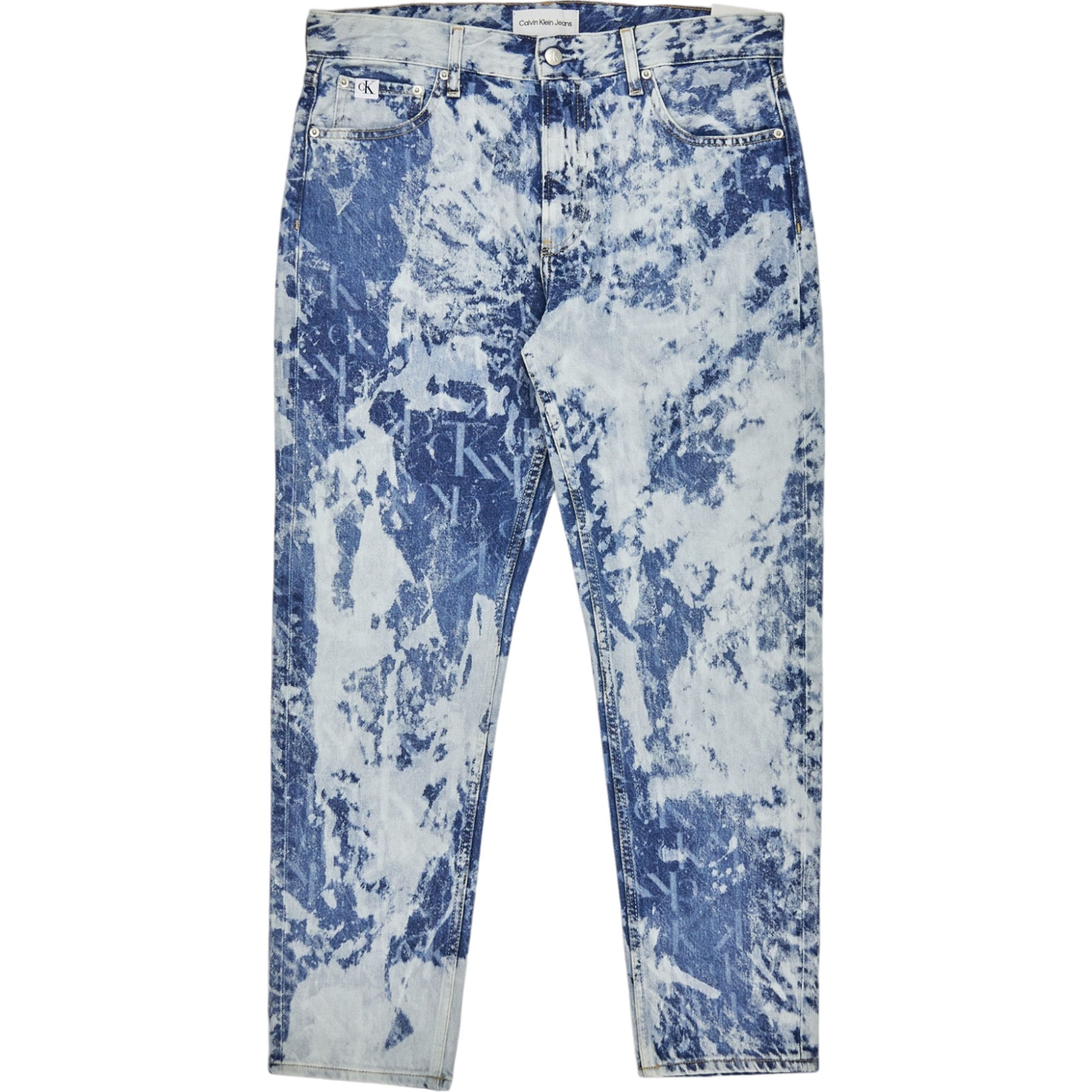 Calvin Klein Blue Denim Medium Stone Wash Jeans Shop from Crisis