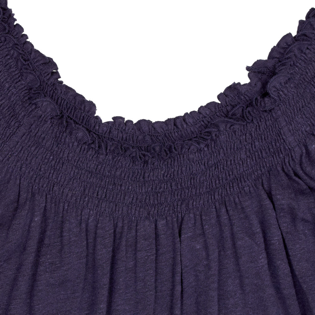 NRBY Navy Off Shoulder Top