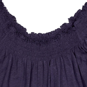 NRBY Navy Off Shoulder Top