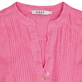NRBY Pink Linen Dress