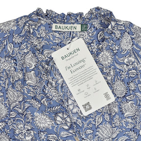 Baukjen Blue Nolan Printed Blouse