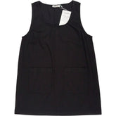 Baukjen Black Leah Organic Denim Mini Dress