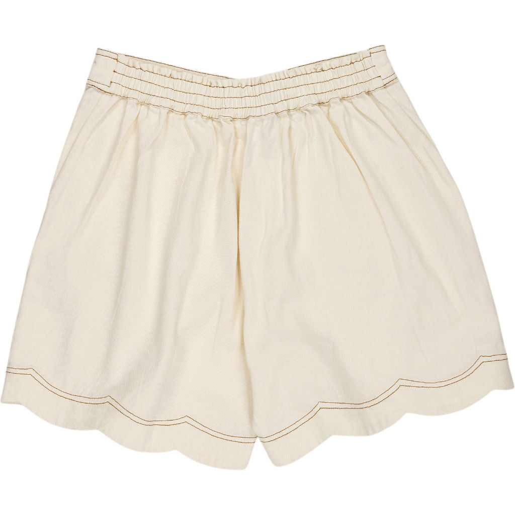 Bonté Cream Mary Shorts Cotton