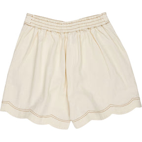Bonté Cream Mary Shorts Cotton