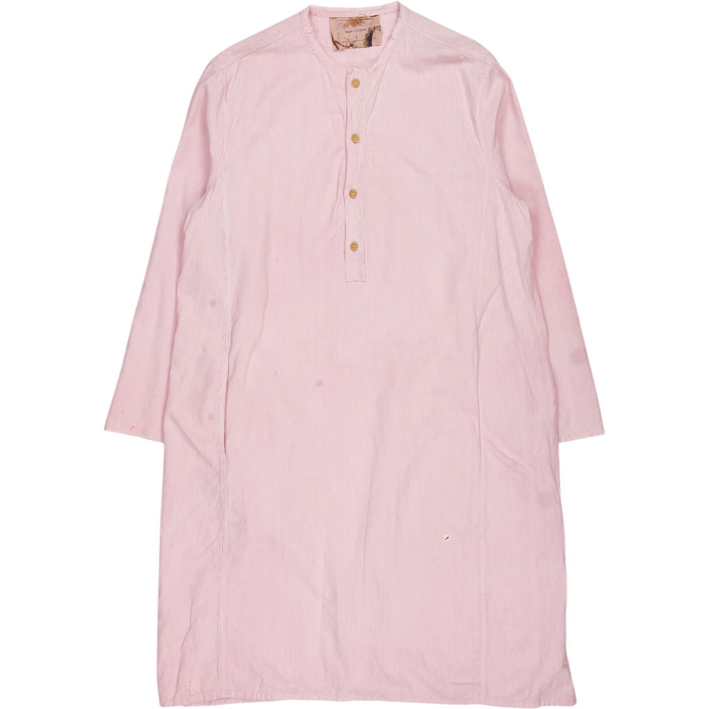 By Walid Pink Cotton Shirt Dress