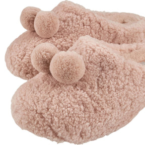 FitFlop Pink Shuv Pom Pom Clogs