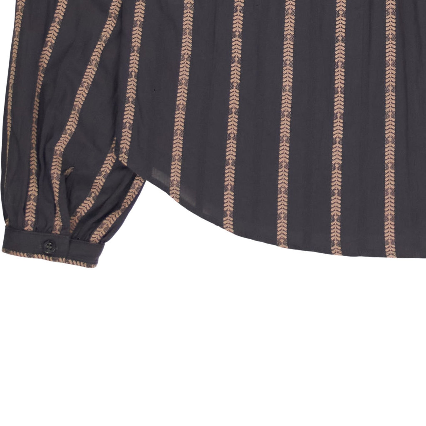 Beaufort & Blake Navy Stripe Dobby Top