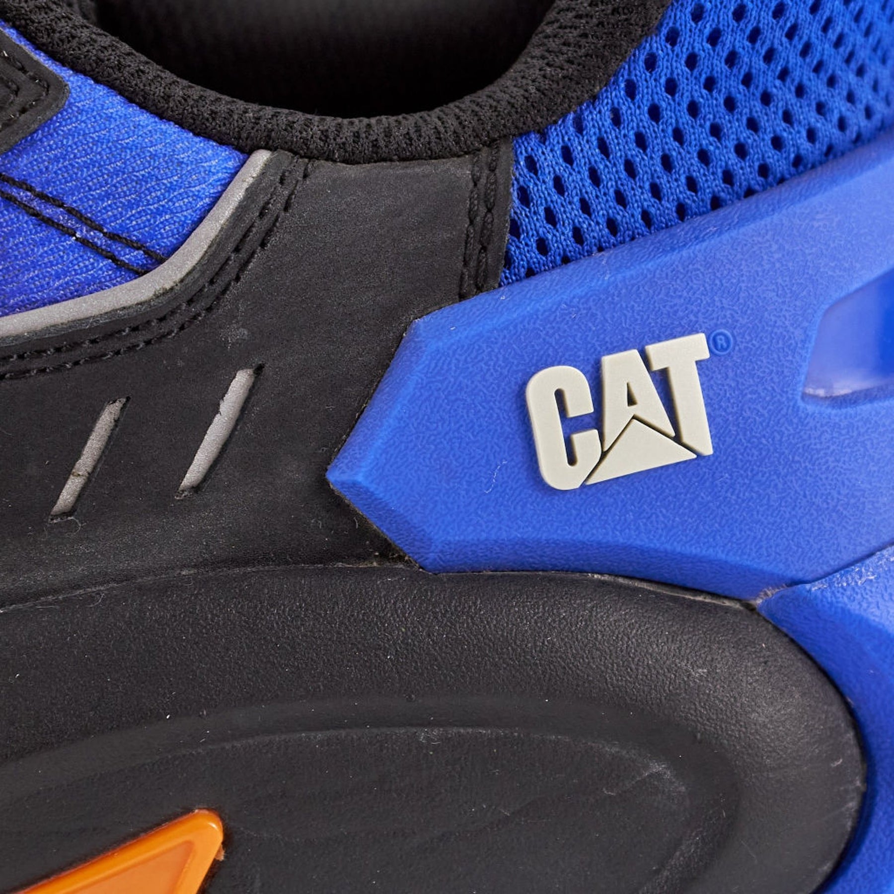 CAT Black/Blue Intruder Max Trainers