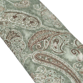Moss Green Pattern Tie Bundle x 3