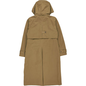 Lands' End Brown Hooded Rain Coat