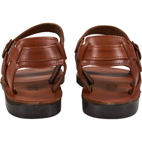 YMC Brown Leather Sandals