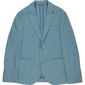 Moss Blue Slim Fit Blazer