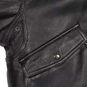 Furygan Black Faux Leather Jacket