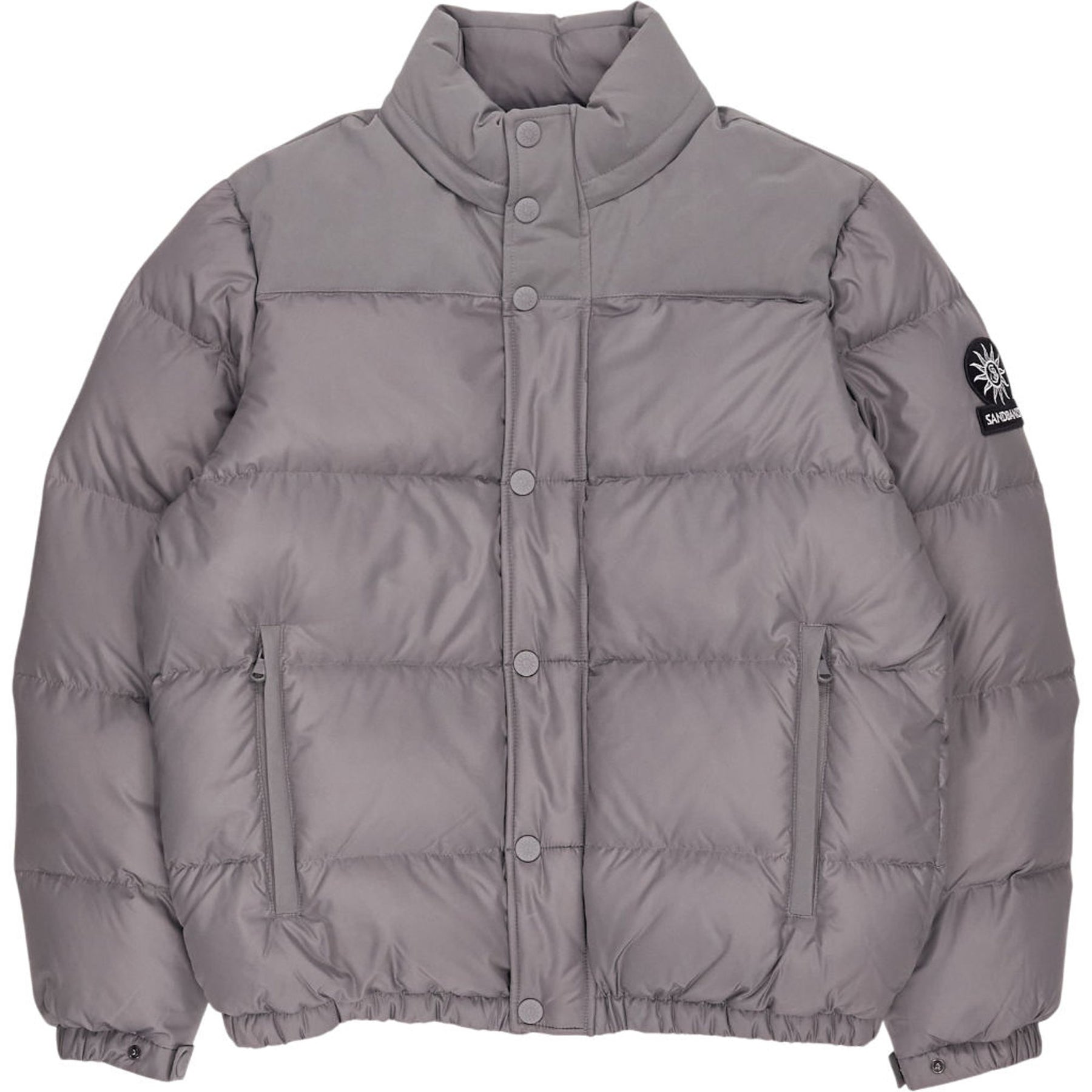 Sandbanks Grey Peninsula Puffer Jacket