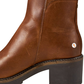 Barbour Brown Leather Ankle Boots