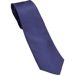 Drake's Navy Silk Twill Tie