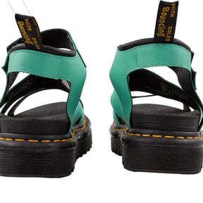 Dr. Martens Green Strappy Sandals