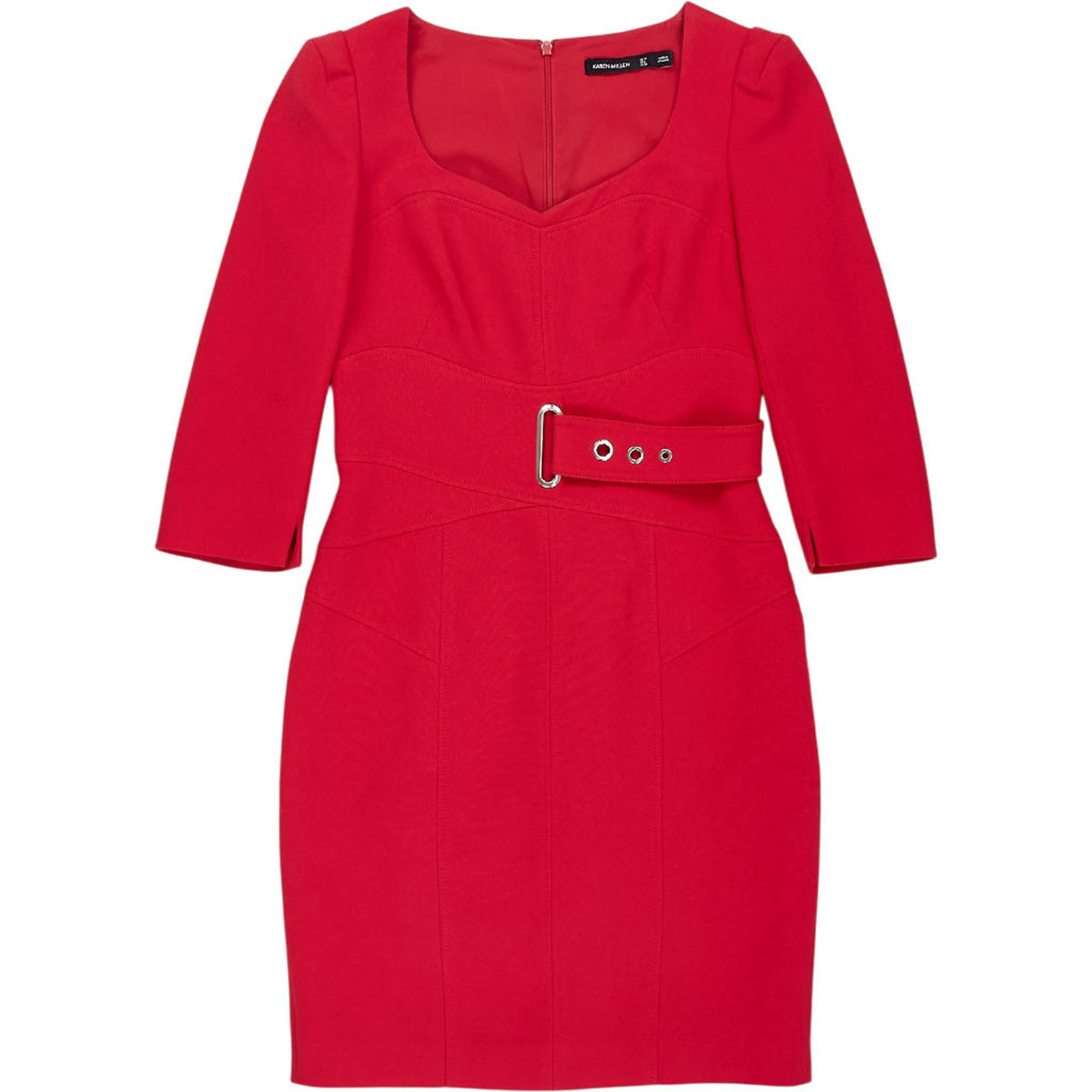 Karen Millen Red Belted Dress