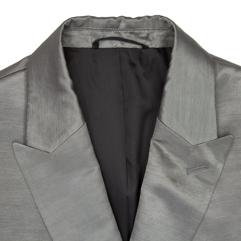 Moss Grey Slim Fit Jacket