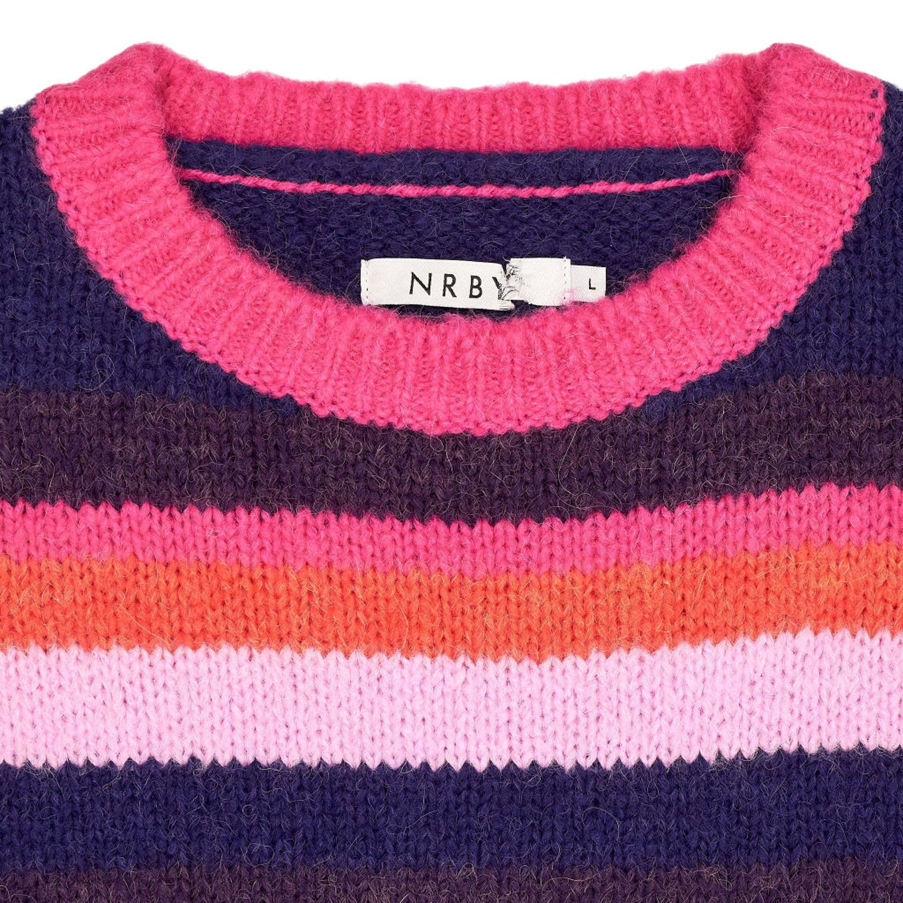 NRBY Multicolour Stripe Knit Vest