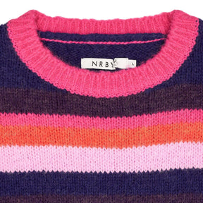 NRBY Multicolour Stripe Knit Vest