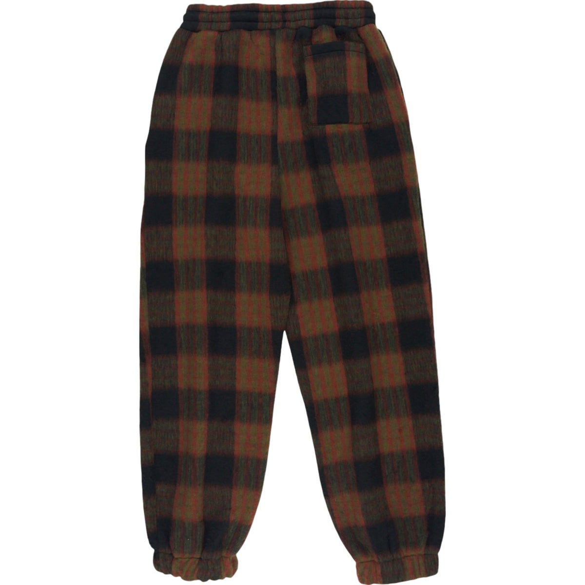 Damson Madder Check Joggers