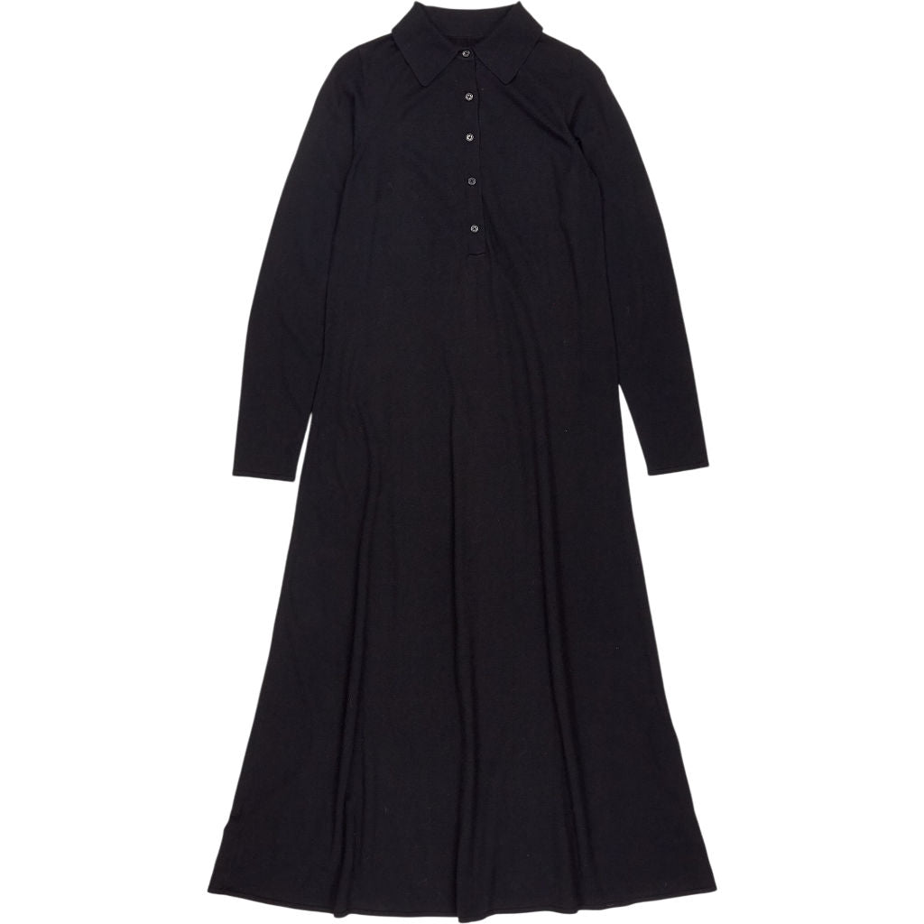 Hush Black Polo Knitted Dress