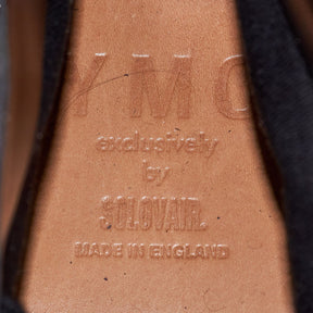 YMC Black Pony Hair Boots