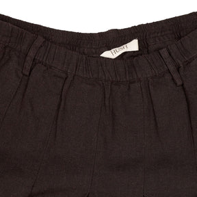 Hush Brown Pleated Midi Skirt