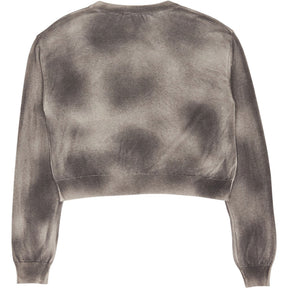 Joseph Light Grey Silk Round Neck Jumper
