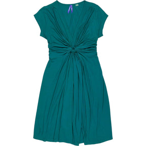 Seaphine Teal Knot Front Maternity Dress