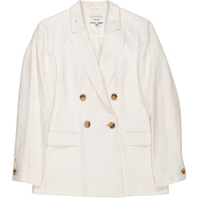Reiss White Double Breasted Jacket