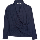 Baukjen Navy Gylda Wrap Top